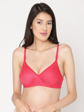 Load image into Gallery viewer, Lightly Padded Full Coverage Transparent Straps Bra