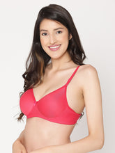 Load image into Gallery viewer, Lightly Padded Full Coverage Transparent Straps Bra