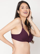 Load image into Gallery viewer, Lightly Padded Full Coverage Transparent Straps Bra