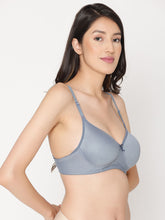 Load image into Gallery viewer, Lightly Padded Full Coverage Transparent Straps Bra