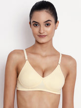 Load image into Gallery viewer, Non-Padded Full coverage Cotton Bra in skin