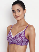 Load image into Gallery viewer, Abelino Medium Padded Non Wired Printed Bra