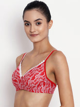 Load image into Gallery viewer, Abelino Medium Padded Non Wired Printed Bra