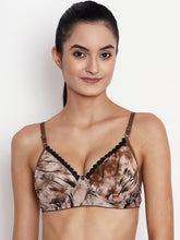 Load image into Gallery viewer, Abelino Medium Padded Non Wired Printed Bra