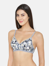 Load image into Gallery viewer, Abelino Medium Padded Non Wired Printed Bra