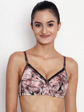 Load image into Gallery viewer, Abelino Medium Padded Non Wired Printed Bra