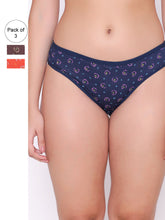 Load image into Gallery viewer, Women Pack of 3 Printed Bikini