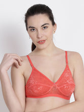 Load image into Gallery viewer, Non-Padded Full coverage Lace Bra.
