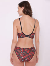 Load image into Gallery viewer, Lightly Padded Printed Lingerie Set
