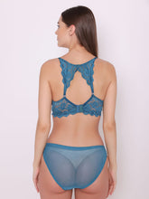 Load image into Gallery viewer, Women Bridal Backlet Lace Lingerie Set