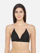 Load image into Gallery viewer, Transparent Back Non Padded Bra