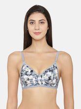 Load image into Gallery viewer, Abelino Medium Padded Non Wired Printed Bra