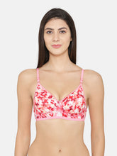 Load image into Gallery viewer, Abelino Medium Padded Non Wired Printed Bra