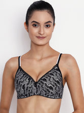 Load image into Gallery viewer, Abelino Medium Padded Non Wired Printed Bra
