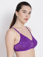 Load image into Gallery viewer, Non-Padded Full coverage Lace Bra.