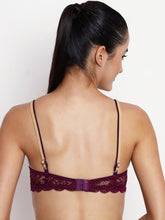 Load image into Gallery viewer, Heavily Padded Full Coverage Non Wired Bra in Purple