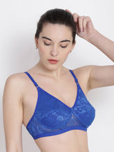 Load image into Gallery viewer, Non-Padded Full coverage Lace Bra.