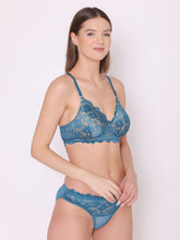 Load image into Gallery viewer, Women Bridal Backlet Lace Lingerie Set