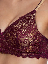 Load image into Gallery viewer, Heavily Padded Full Coverage Non Wired Bra in Purple