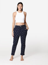 Load image into Gallery viewer, Abelino Women Printed Cotton Lounge Pant