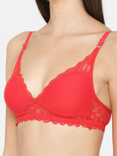 Load image into Gallery viewer, Non-Padded Full coverage Lace Bra