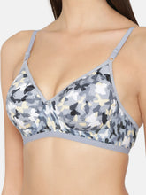 Load image into Gallery viewer, Abelino Medium Padded Non Wired Printed Bra