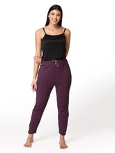 Load image into Gallery viewer, Abelino Women Printed Cotton Lounge Pant