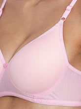 Load image into Gallery viewer, Lightly Padded Full Coverage Non Wired Bra in Pink