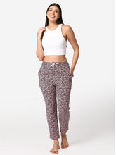 Load image into Gallery viewer, Abelino Women Printed Cotton Lounge Pant
