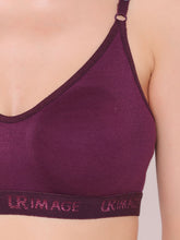 Load image into Gallery viewer, Non-Padded Full Coverage Sports Bra in Purple