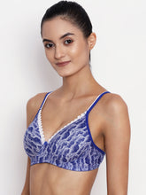 Load image into Gallery viewer, Abelino Pack of 3 Medium Padded Non Wired Printed Bra
