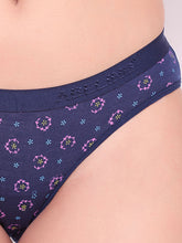 Load image into Gallery viewer, Women Pack of 3 Printed Hipster Briefs