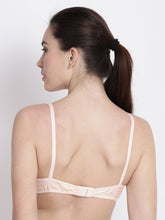 Load image into Gallery viewer, Non-Padded Full coverage Printed Bra in Beige