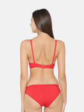 Load image into Gallery viewer, Women Cotton Lace Lingerie Set