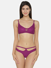 Load image into Gallery viewer, Women Bridal Backlet Lace Lingerie Set