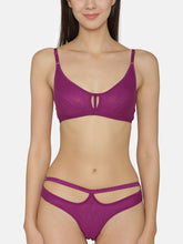 Load image into Gallery viewer, Women Bridal Backlet Lace Lingerie Set