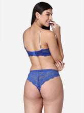 Load image into Gallery viewer, Heavily Padded Bridal Lace Lingerie Set