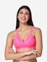 Load image into Gallery viewer, Lightly Padded Stylist Back Bridal Lace Bra