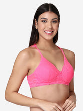 Load image into Gallery viewer, Lightly Padded Stylist Back Bridal Lace Bra