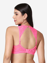 Load image into Gallery viewer, Lightly Padded Stylist Back Bridal Lace Bra
