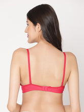 Load image into Gallery viewer, Lightly Padded Full Coverage Transparent Straps Bra
