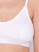 Load image into Gallery viewer, Non-Padded Full Coverage Teenagers Bra in White
