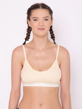 Load image into Gallery viewer, Non-Padded Full Coverage Teenagers Bra in Nude
