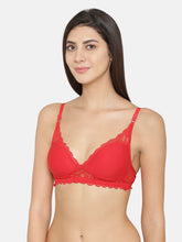 Load image into Gallery viewer, Non-Padded Full coverage Lace Bra
