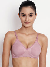 Load image into Gallery viewer, Non-Padded Full coverage Cotton Bra in Beige
