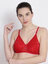 Load image into Gallery viewer, Non-Padded Full coverage Lace Bra.
