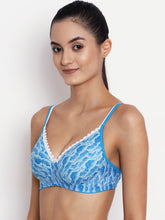 Load image into Gallery viewer, Abelino Medium Padded Non Wired Printed Bra
