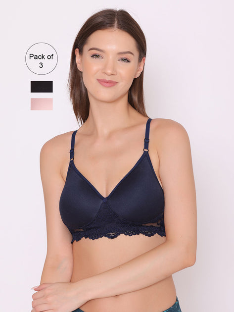 Buy online Red Cotton Bras And Panty Set from lingerie for Women by Abelino  for ₹799 at 60% off