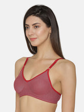 Load image into Gallery viewer, Non-Padded Full coverage Cotton Bra
