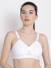 Load image into Gallery viewer, Non-Padded Full coverage Cotton Bra
